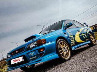 1999 Subaru Impreza WRX I, синий, 1950000 рублей, вид 4