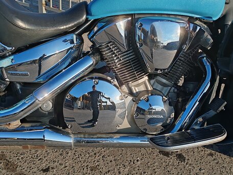 2007 Honda VTX 1300, голубой, 540000 рублей, вид 3