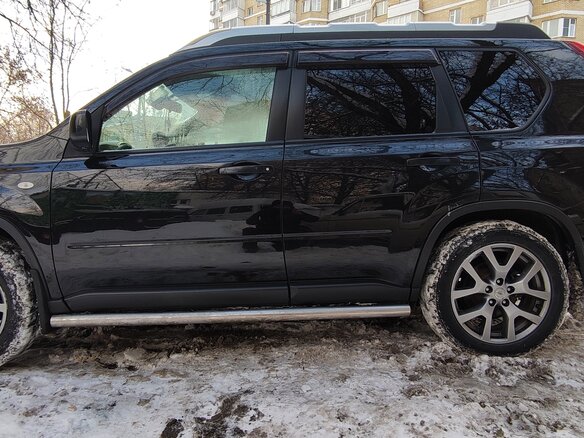 2010 Nissan X-Trail II, чёрный, 1100000 рублей - вид 9