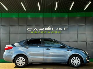 2012 Kia Rio III, голубой, 699000 рублей, вид 4