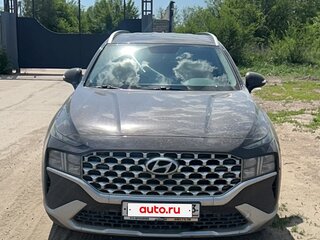 2021 Hyundai Santa Fe IV Рестайлинг, коричневый, 3175000 рублей, вид 4