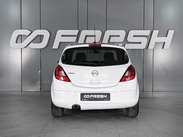 2011 Opel Corsa D Рестайлинг II, белый - вид 3
