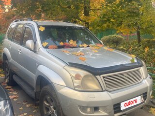 2004 Toyota Land Cruiser Prado 4-speed 120 Series, серебристый, 900000 рублей, вид 2