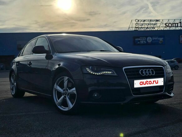 2008 Audi A4 IV (B8), серый, 730000 рублей - вид 4