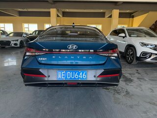 2023 Hyundai Elantra VII (CN7) Рестайлинг, синий, 1580000 рублей, вид 5