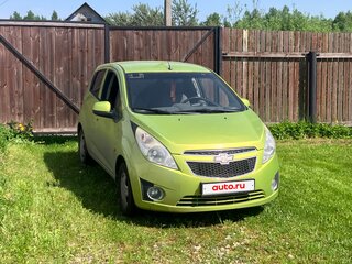 2011 Chevrolet Spark III, зелёный, 515000 рублей, вид 3