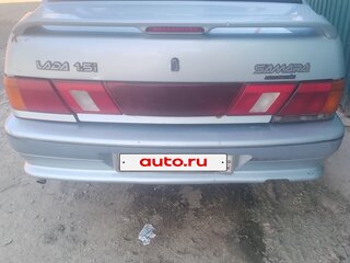 2003 Lada (ВАЗ) 2115, серебристый, 130000 рублей, вид 2