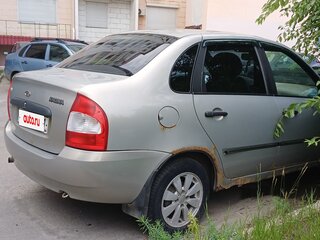 2008 Lada (ВАЗ) Kalina I, бежевый, 120000 рублей, вид 3