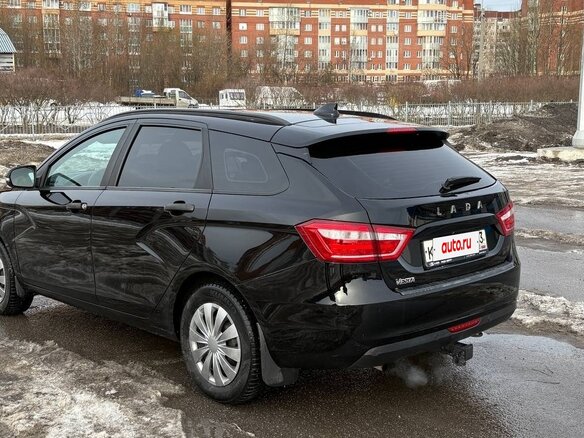 2021 Lada (ВАЗ) Vesta SW I, чёрный, 999999 рублей - вид 9