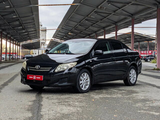 2008 Toyota Corolla X (E140, E150), чёрный, 859900 рублей, вид 4