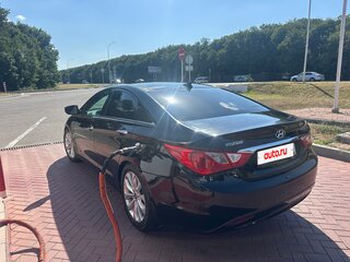 2011 Hyundai Sonata VI (YF), чёрный, 1100000 рублей, вид 3