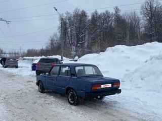 2005 Lada (ВАЗ) 2107, синий, 107000 рублей, вид 4