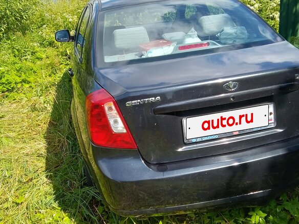 2014 Daewoo Gentra II, чёрный - вид 1