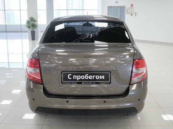 2022 Lada (ВАЗ) Granta I Рестайлинг, коричневый, 750000 рублей - вид 7