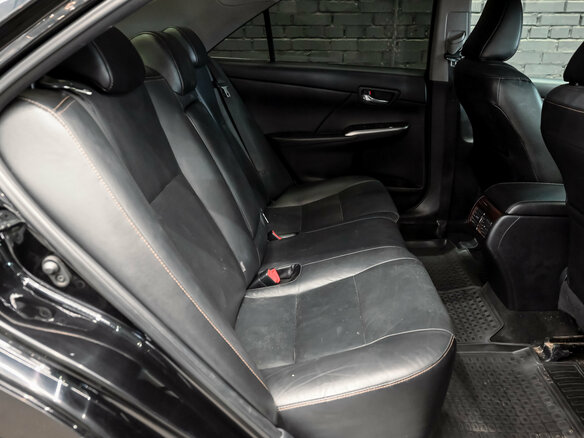 2016 Toyota Camry VII (XV50) Рестайлинг, чёрный, 1720000 рублей - вид 19