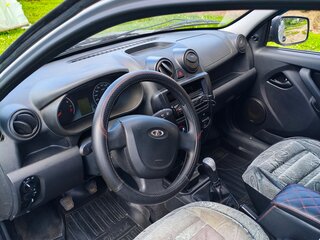 2012 Lada (ВАЗ) Granta I, серебристый, 529000 рублей, вид 4