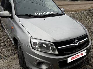 2015 Lada (ВАЗ) Granta Sport I, серебристый, 850000 рублей, вид 4