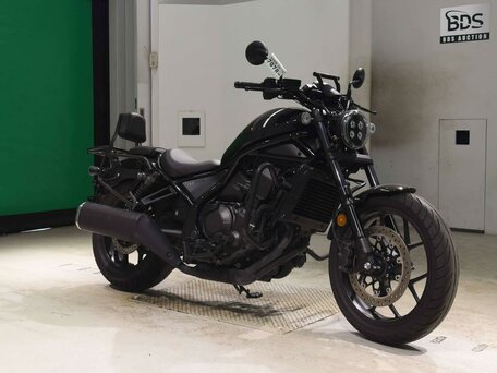 2023 Honda CMX 1100 Rebel, чёрный, 977000 рублей, вид 3