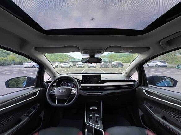 2021 Geely Vision X3 Pro, голубой, 850000 рублей - вид 13