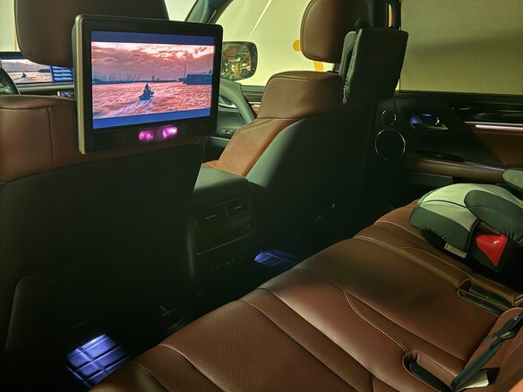 2016 Lexus LX 570 III Рестайлинг 2, чёрный, 6950000 рублей - вид 13