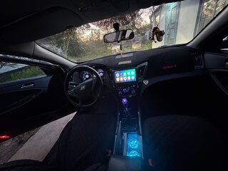2011 Hyundai Sonata VI (YF), чёрный, 1100000 рублей, вид 5