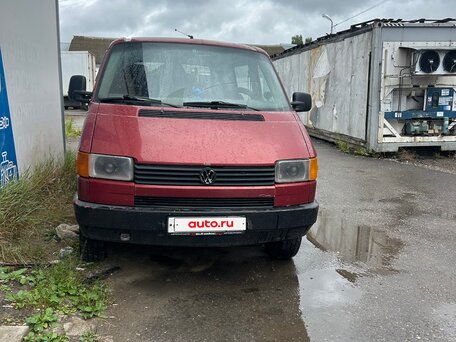 1991 Volkswagen Transporter, красный, 450000 рублей, вид 1