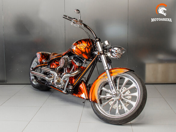2006 Harley-Davidson Softail Custom, оранжевый, 2619908 рублей