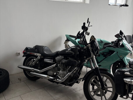 2007 Harley-Davidson Dyna Super Glide, чёрный, 520000 рублей, вид 2
