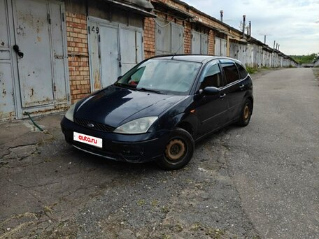 2004 Ford Focus I Рестайлинг, синий, 210000 рублей, вид 2