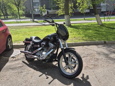 2007 Harley-Davidson Dyna Super Glide, чёрный, 520000 рублей, вид 1