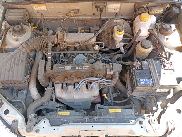 2007 Chevrolet Lanos I, серебристый - вид 12
