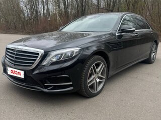 2016 Mercedes-Benz S-Класс 350 CDI BlueTEC Long 7G-TRONIC VI (W222, C217), чёрный, 3900000 рублей, вид 2