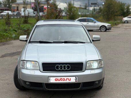 2002 Audi A6 II (C5) Рестайлинг, серебристый, 440000 рублей, вид 2