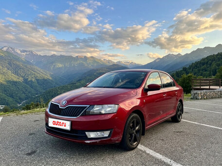 2014 Skoda Rapid I, красный, 999000 рублей, вид 1