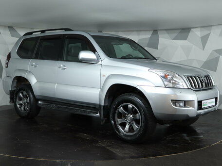 2006 Toyota Land Cruiser Prado 4-speed 120 Series, серебристый, 1542000 рублей, вид 3