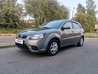 2011 Kia Rio II Рестайлинг, серый, 425000 рублей, вид 4