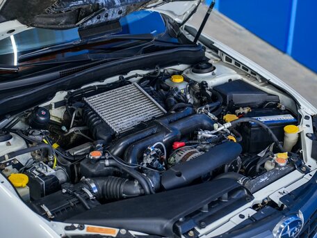 2007 Subaru Impreza WRX III, белый, 860000 рублей, вид 5