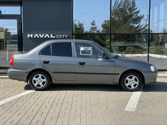 2007 Hyundai Accent ТагАЗ II, серый, 420000 рублей - вид 5