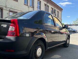 2014 Renault Logan I Рестайлинг, чёрный, 419000 рублей, вид 3