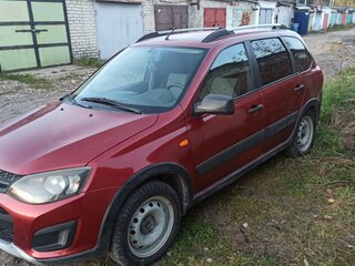2015 Lada (ВАЗ) Kalina Cross II, красный, 370000 рублей, вид 1