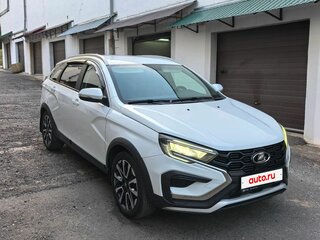 2024 Lada (ВАЗ) Vesta SW Cross I Рестайлинг (NG), белый, 1350000 рублей, вид 2