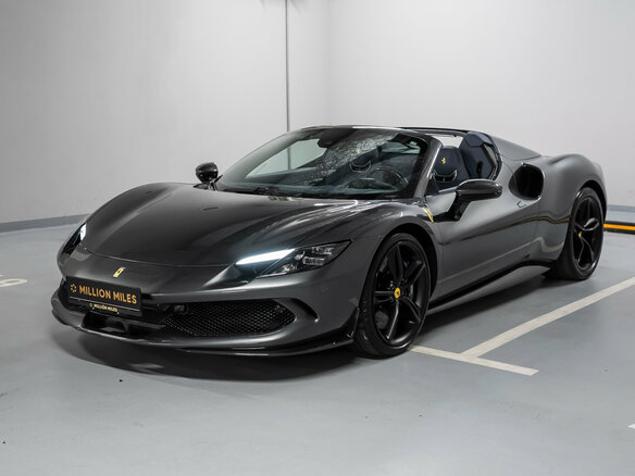 2025 Ferrari 296 GTS, серый - вид 6