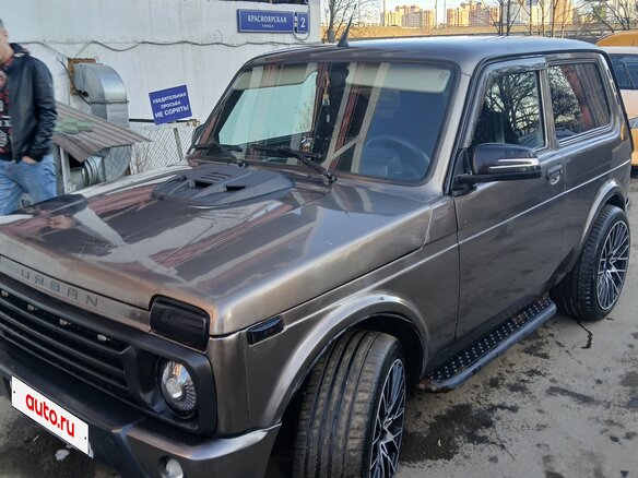 2016 Lada (ВАЗ) 2121 (4x4) Urban I Рестайлинг, коричневый, 530000 рублей - вид 4