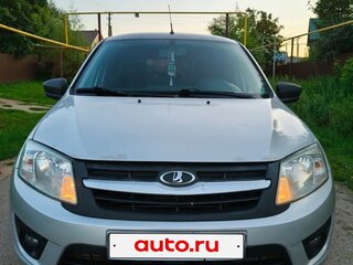 2015 Lada (ВАЗ) Granta I, серебристый, 335000 рублей, вид 2