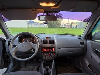 2007 Hyundai Accent ТагАЗ II, серебристый, 360000 рублей, вид 5