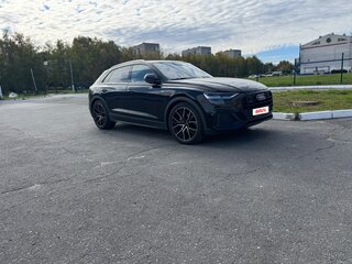 2021 Audi Q8 50 TDI I (4M), чёрный, 7980000 рублей, вид 3