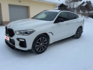 2020 BMW X6 40i III (G06), белый, 9000000 рублей, вид 1