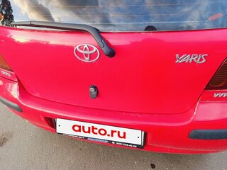 2003 Toyota Yaris I, красный, 350000 рублей, вид 3