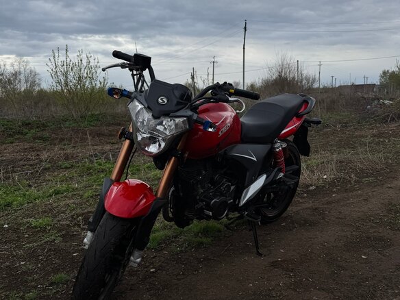 2013 Stels Flame 200, красный, 115000 рублей - вид 6