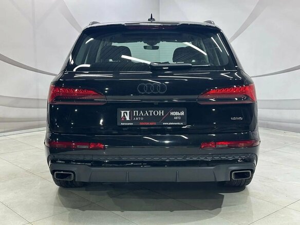 2025 Audi Q7 45 TFSI II (4M) Рестайлинг 2, чёрный - вид 5